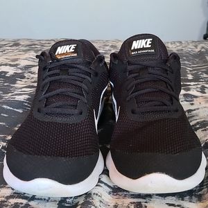 Nike Air Max Advantage running shoes black size 12